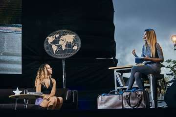 La cantante teldense Rocío Ruano triunfa en el Park in Fest/TA.